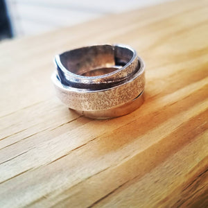 Textured Love Ring 3