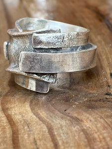 Textured Love Ring 9